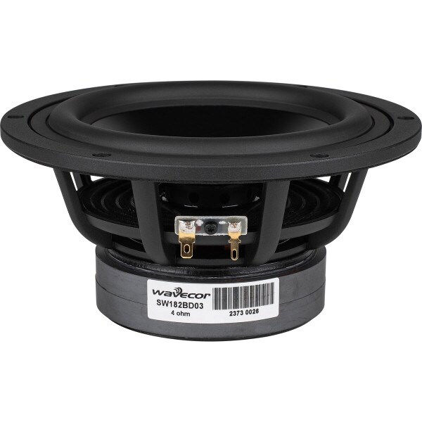 Main product image for Wavecor SW182BD03 7" Balanced Drive Black Aluminum 298-1056
